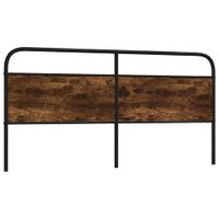 Wezgłowie do łóżka, przydymiony dąb, 190 cm