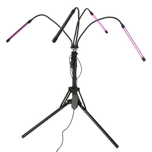 Lampa do Uprawy Wzrostu Roślin Panel LED Oświetlenie Statyw Timer Pilot na Arena.pl