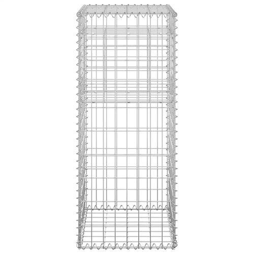 Słupek gabionowy, 40x40x100 cm, żelazo na Arena.pl