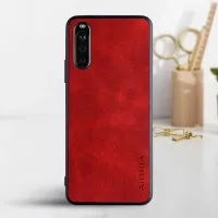 Etui AIORIA Vintage LEATHER do Sony Xperia 10 III czerwony