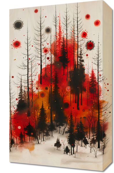 Obraz 30x50cm Światło w Mroku zdjęcie 1