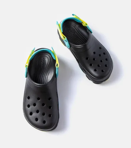 Czarne perforowane klapki Crocs 45/46 na Arena.pl