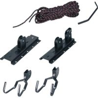 Wieszak na rower sufitowy - sznurek