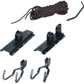 Wieszak na rower sufitowy - sznurek