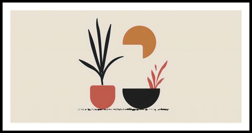 Plakat 91,3x44,5cm Domowy Ogród na Arena.pl