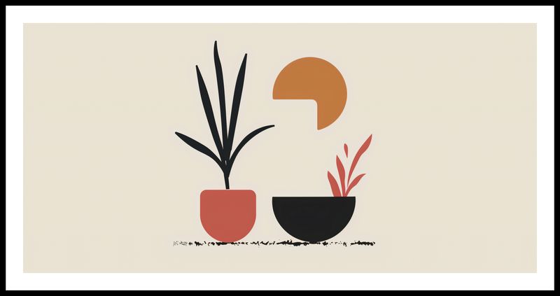 Plakat 91,3x44,5cm Domowy Ogród zdjęcie 3