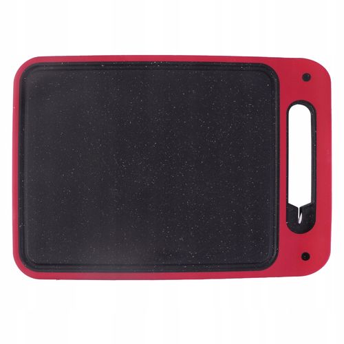 DESKA DO KROJENIA WARZYW OWOCÓW MIĘSA Z OSTRZAŁKĄ DO NOŻY UCHWYTEM KUCHENNA na Arena.pl