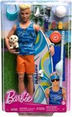 LALKA MATTEL BARBIE KEN SURFER AKCESORIA PIESEK
