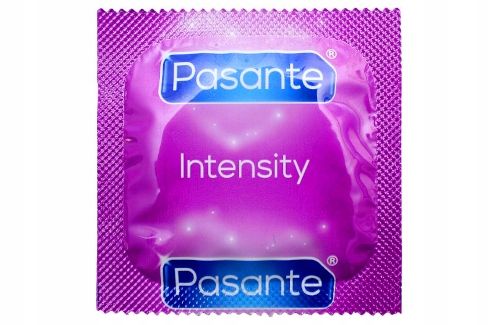 Prezerwatywy PASANTE INTENSITY prążki wypustki orgazm dla par 50 szt. na Arena.pl