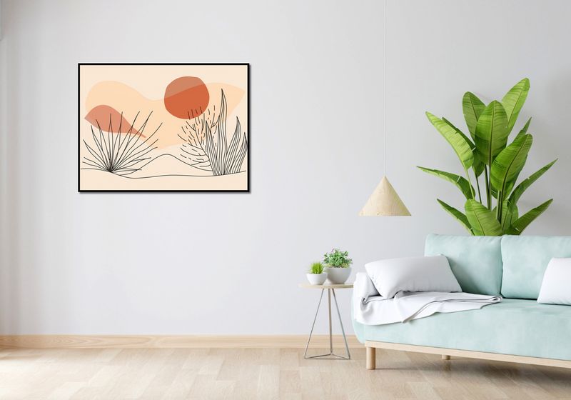 Plakat 100x75cm Miękka Roślinność zdjęcie 4