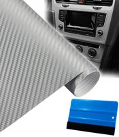 FOLIA OKLEINA CARBON SILVER SREBRNA + RAKLA karbon