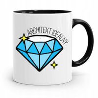 Kubek Czarny Dla Architekta Architekt Idealny Z Nadrukiem Ze Zdjęciem