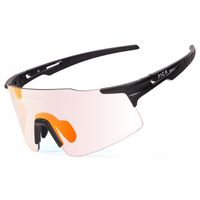 Okulary sportowe na rower PICA ORRU czerwone fotochromowe
