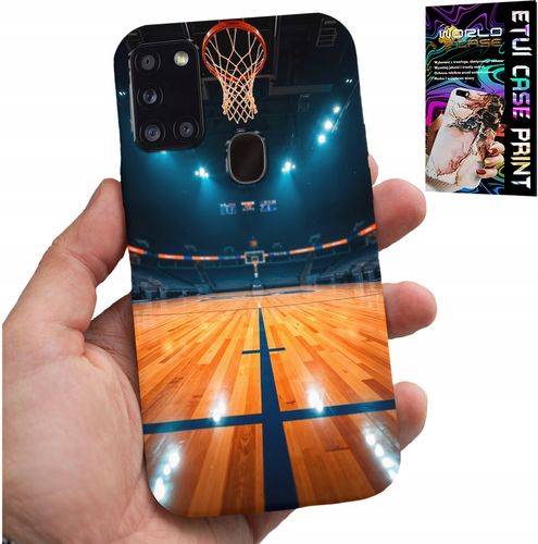 ETUI DO SAMSUNG GALAXY A21s - KOSZYKÓWKA NBA BOISKO, KOSZ FAN WZORY na Arena.pl