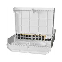 MikroTik CRS318-16P-2S+OUT netPower 16P Cloud Router Switch 16xGE PoE 2xSFP
