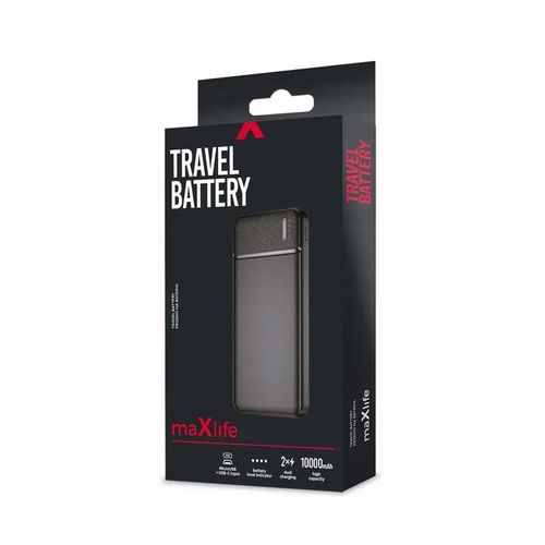 Maxlife power bank MXPB-01 10000 mAh czarny na Arena.pl