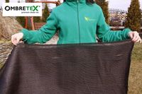 Siatka Cieniująca 1,2x10m Brązowa Mata NA Ogrodzenie Płot Balkon 95% Gruba