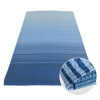 Dywan z tworzywa sztucznego 90cm x 150cm Niebieski cieniowany