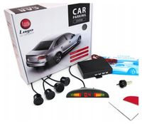 Czujniki PARKOWANIA COFANIA LCD 4x sensory złącza SERWISOWE różne kolory