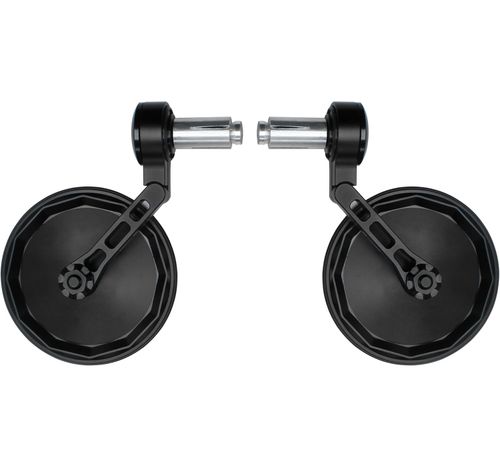 UŻYWANE Lusterko motocyklowe FENRIR 801-0505 okrągłe CNC antyodblaskowe na Arena.pl