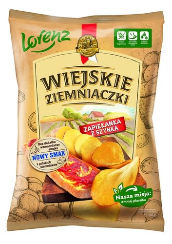 Zestaw Chipsy Wiejskie Ziemniaczki MIX 6+1 Gratis (7x130g) na Arena.pl