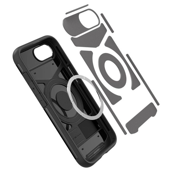 SPIGEN SLIM ARMOR MAG MAGSAFE IPHONE 16E BLACK zdjęcie 9