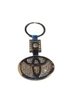 Brelok srebrny kryształ Toyota Avensis Verso auto Cyrkonie Zawieszka