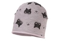 JAMIKS Plamka czapka dresowa kotek różowa 44-46