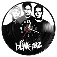 Zegar ścienny z płyty winylowej Blink-182 855.14