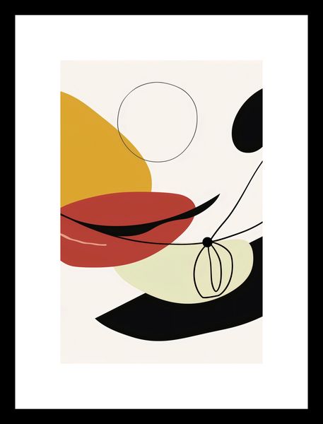 Plakat 30x45cm Geometryczna Krzywizna zdjęcie 3