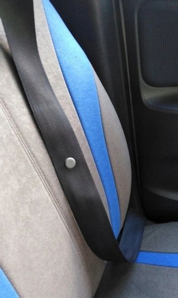 Spinka pasy bezpieczeństwa auto blokada nit klamra zdjęcie 5