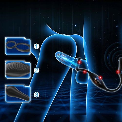 Masażer prostaty Cock Ring 7 trybów wibracji na Arena.pl