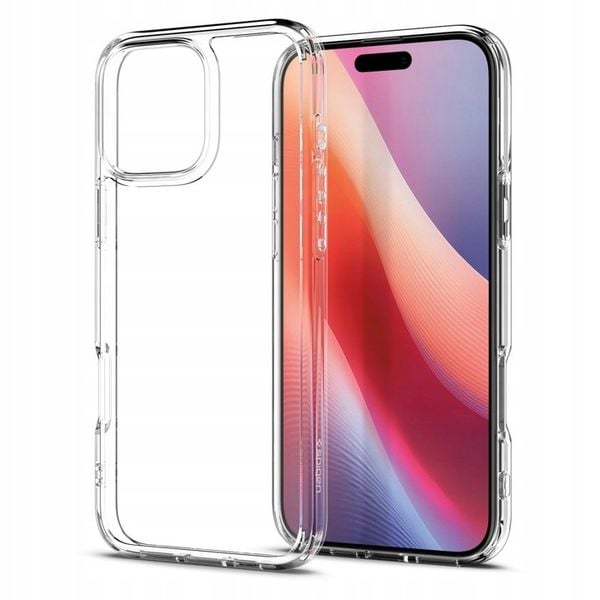 SPIGEN ULTRA HYBRID IPHONE 16 PRO CRYSTAL CLEAR zdjęcie 8