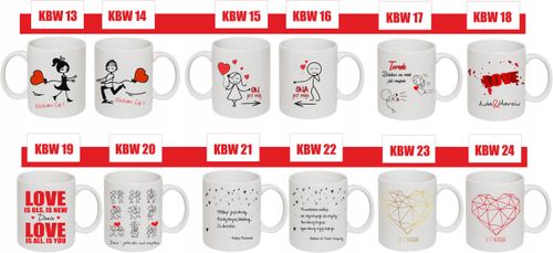 KUBEK WALENTYNKI dla dziewczyny HIT kubki dla par na Arena.pl