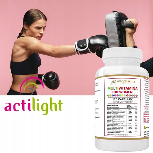 MULTIWITAMINA DLA KOBIET + ADEK+Wit C WEGE 120kaps na Arena.pl