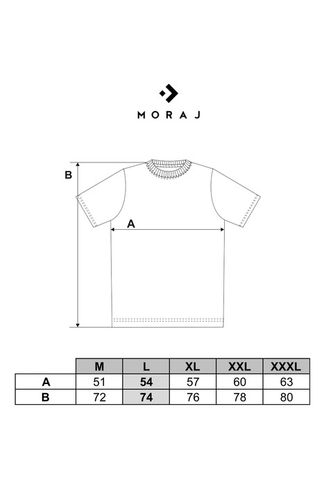 KOSZULKA MĘSKA KRÓTKI RĘKAW BAWEŁNIANA T-SHIRT ZESTAW 3-PAK MORAJ na Arena.pl