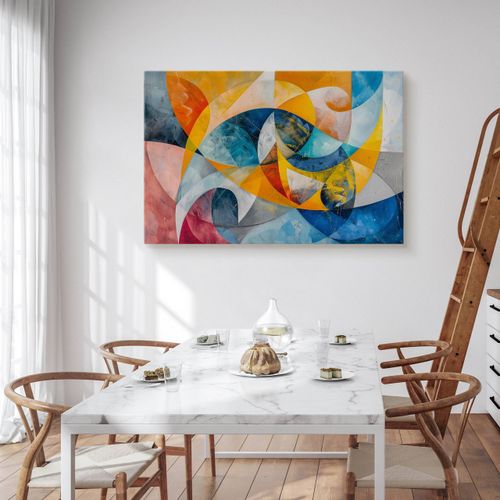 Obraz Do Sypialni Salonu Akwarele Kolorowa Abstrakcja Boho 30cm x 20cm na Arena.pl