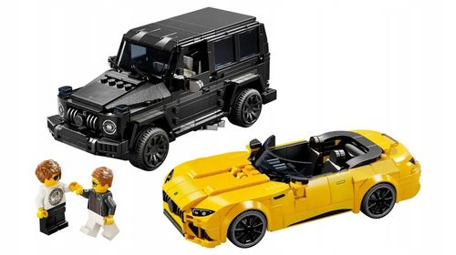 LEGO SPEED 10+ AUTO MERCEDES DWA SAMOCHODY MERCEDES AMG G63 I SL63 76924 na Arena.pl