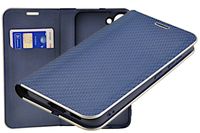 Etui Book Carbon do Samsung Galaxy S23 niebieski