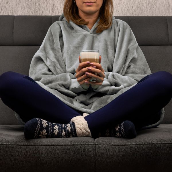 Bluzair - Bluza koc - Jasny szary zdjęcie 11