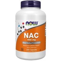 NOW FOODS NAC - N-Acetylo-L-Cysteina 600 mg (250 kaps.)