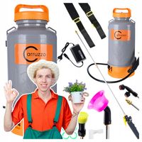 Opryskiwacz Ogrodowy Ciśnieniowy Akumulatorowy Długa Lanca Spryskiwacz 8L