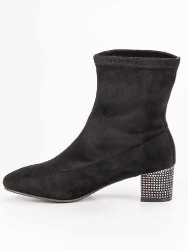 WSUWANE CZARNE BOTKI Rozmiar - 36 na Arena.pl