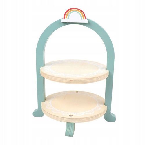 CUKIERNIA DREWNIANY ZESTAW DO HERBATY SERWIS KAWOWY AKCESORIA DO ZABAWY FI na Arena.pl