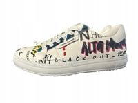 Sneakersy Peter Kaiser 9-73740-44 151 M7374044 White Graffiti roz.38,5