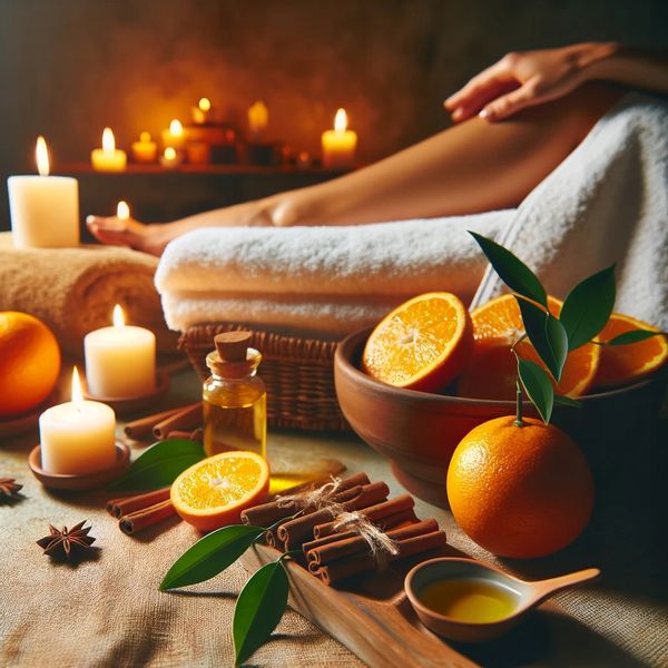 Olejek - zmysłowa pomarańcza i cynamon. Do masażu i pielęgnacji. zdjęcie 4