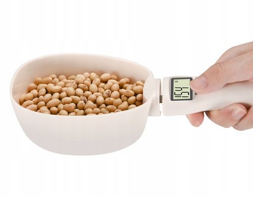 ŁYŻKA Z WAGĄ FUNKCJA TARY 800G NA BATERIĘ WAGA KUCHENNA MIARKA 250ml na Arena.pl
