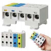 LISTWA ZACISKOWA PIĘCIOPOLOWA 5x35 MM2 (3P+N+PE)