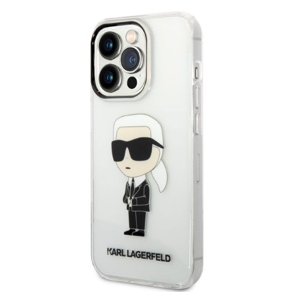 Etui Karl Lagerfeld do iPhone 14 Pro, Przezroczysty zdjęcie 2