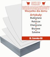 Ulotki A5 reklamowe firmowe 5000szt projekt w cenie SKLEP WIELOBRANŻOWY